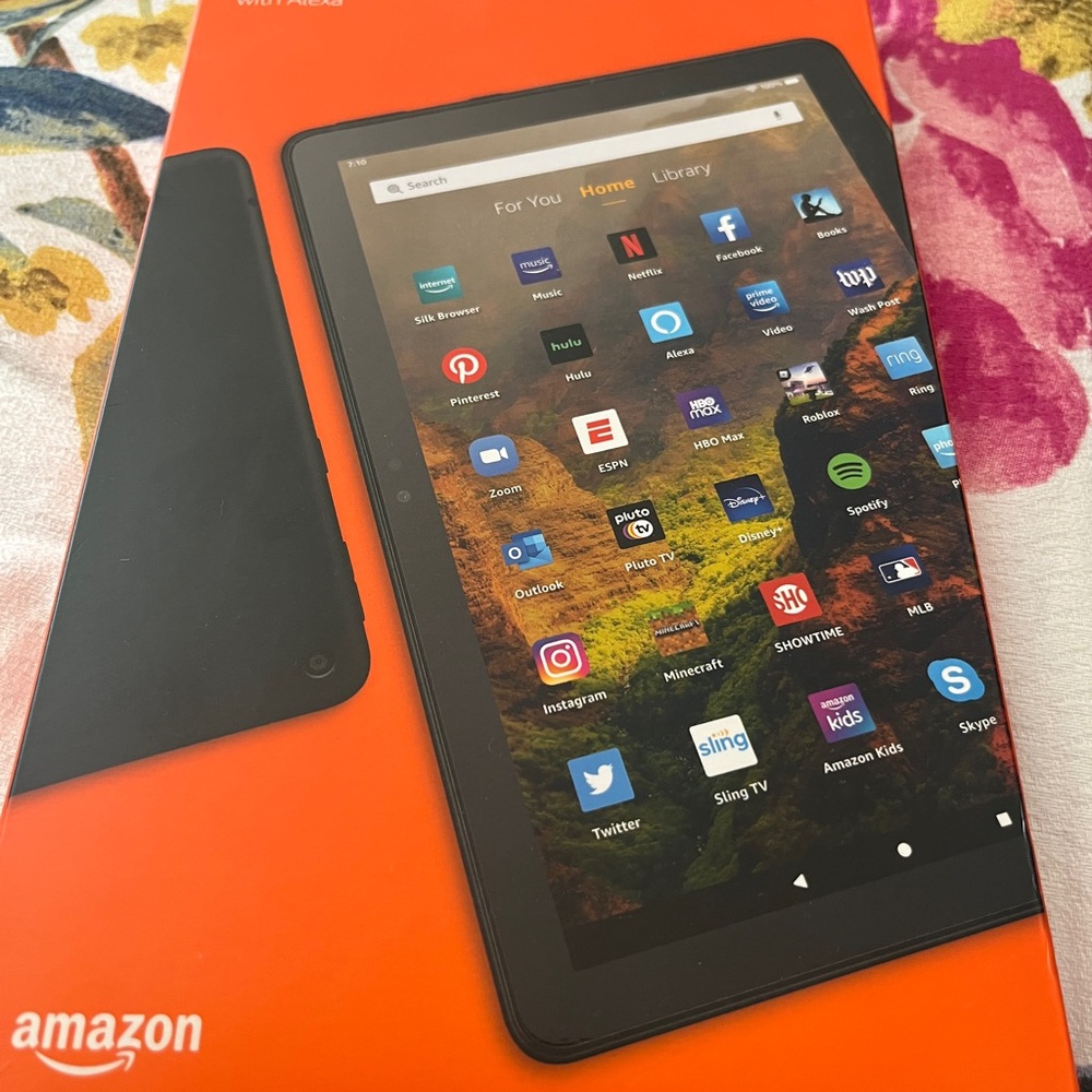 Amazon Tablet with Black Finish